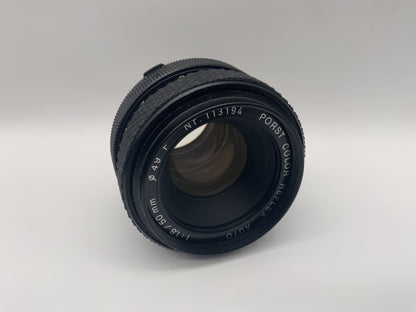 Porst 50mm 1:1.8 Objektiv  Color Reflex Auto Kamera Camera Lens (M42)