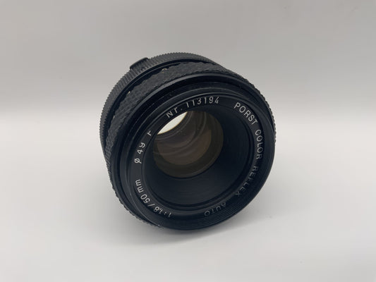 Porst 50mm 1:1.8 Objektiv  Color Reflex Auto Kamera Camera Lens (M42)