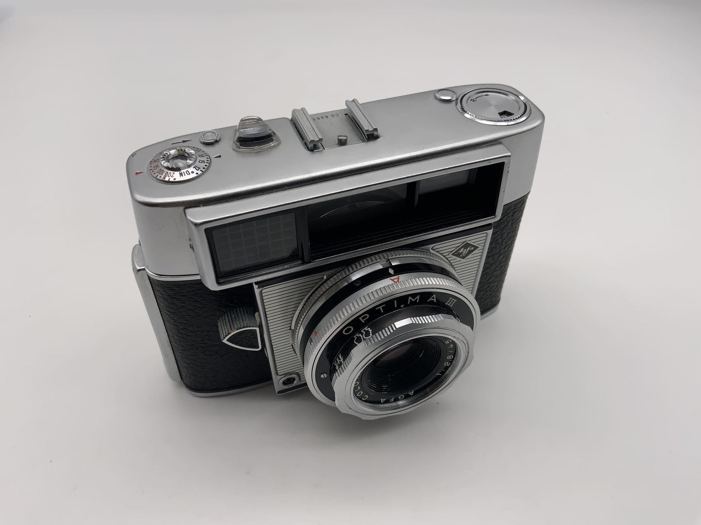 Agfa Optima III Sucherkamera mit Color Apotar 45mm 1:2.8 35mm Kompaktkamera 3