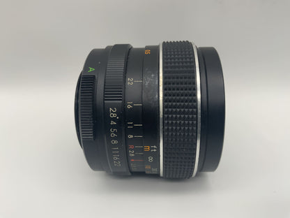 Porst 35mm 1:2.8 Objektiv  auto F Weitwinkel ww Kamera Camera Lens (M42)