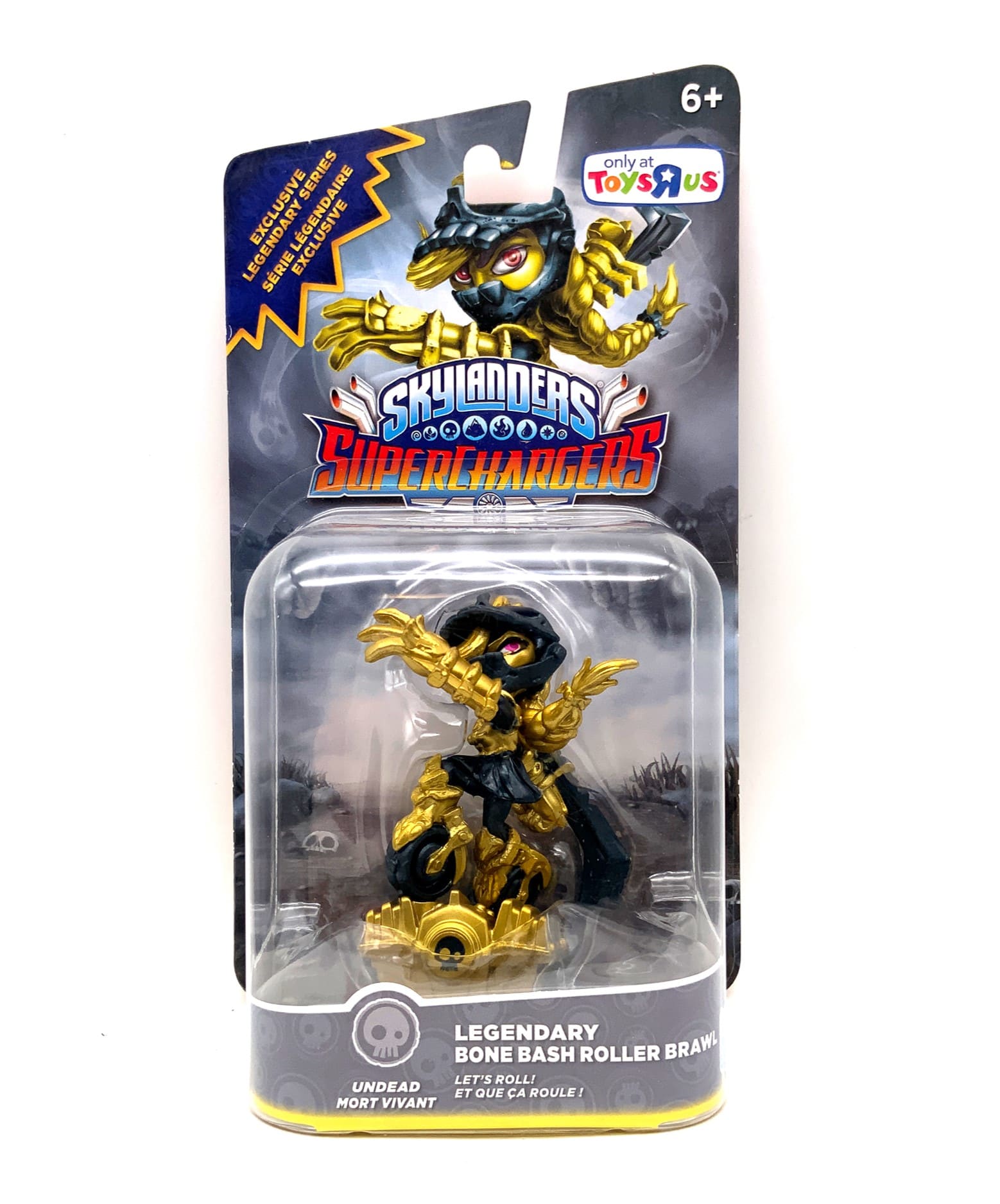 Skylanders Superchargers Legendary Bone Bash Roller Brawl in OVP