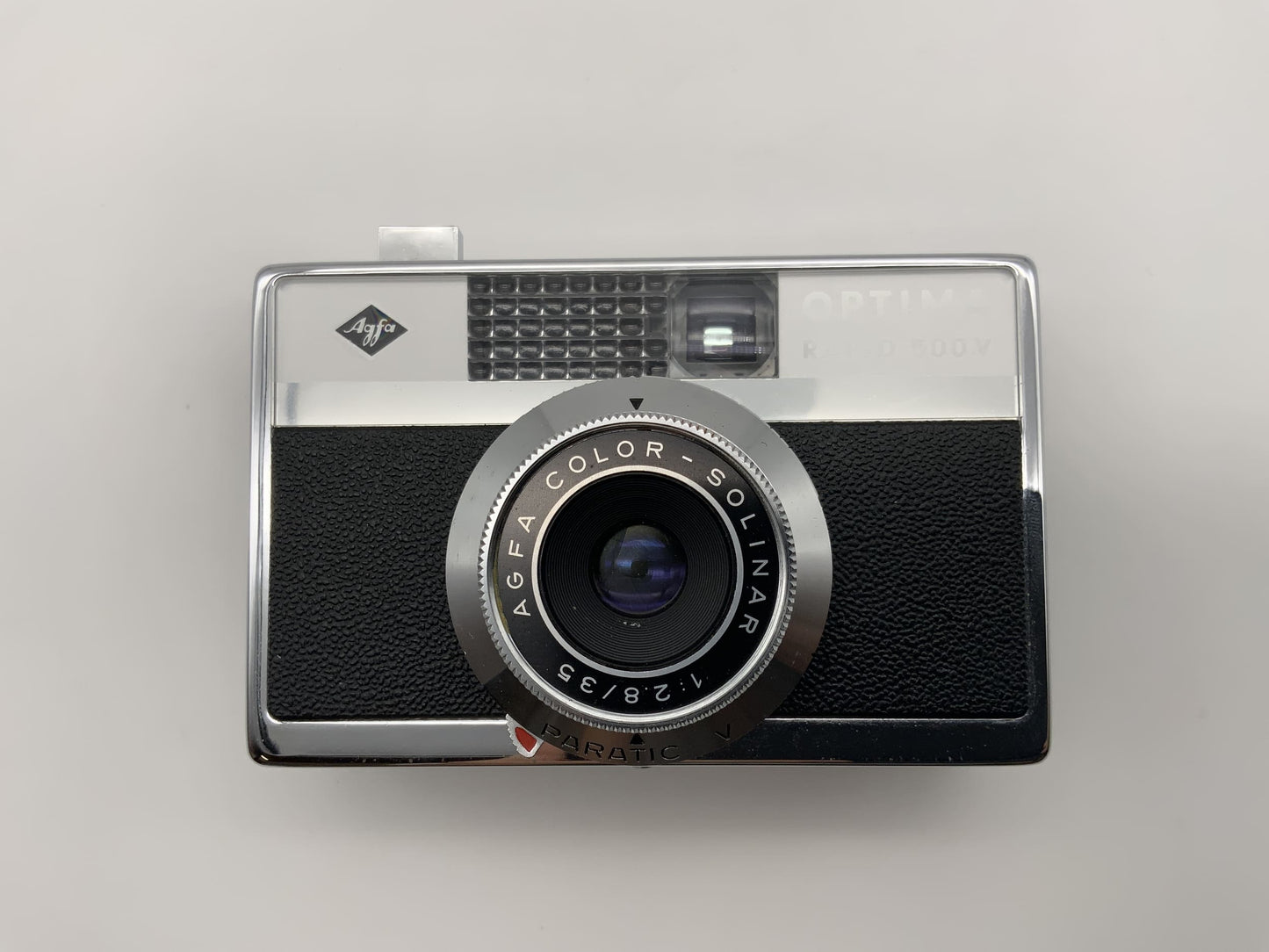 Agfa Optima Rapid 500V Sucherkamera mit Color Solinar 35mm 1:2.8 35mm