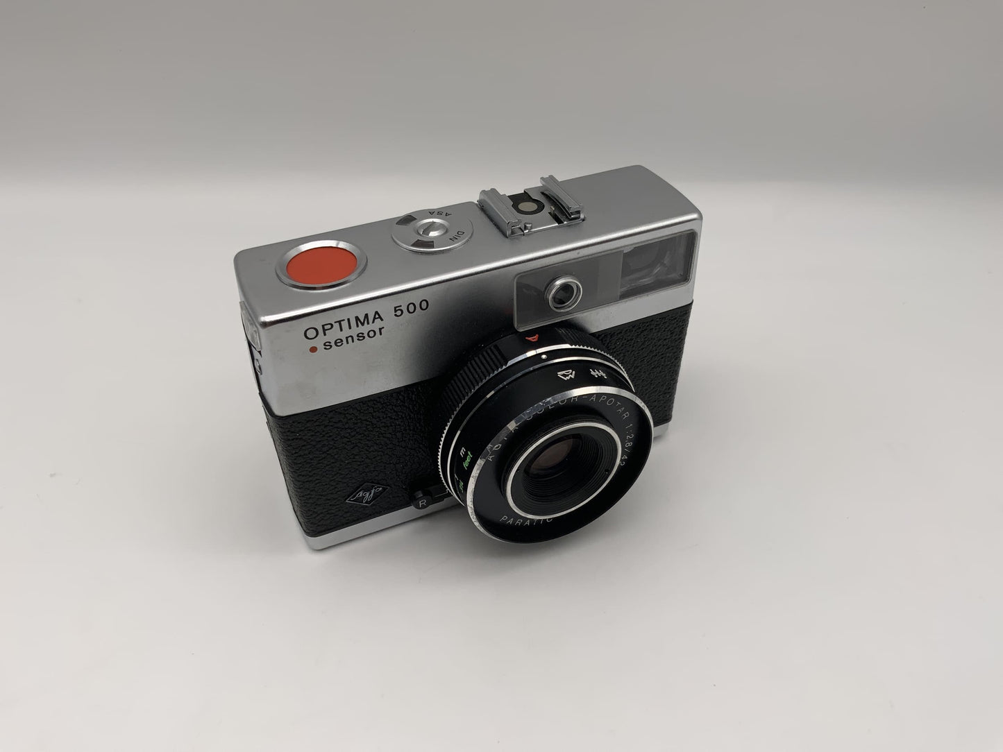 Agfa Optima 500 sensor Sucherkamera mit Color Apotar 42mm 1:2.8 35mm