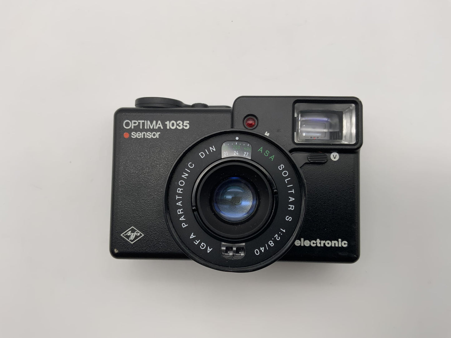 Agfa Optima 1035 sensor Sucherkamera mit Solitar S 40mm 1:2.8 35mm