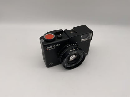 Agfa Optima 535 sensor Sucherkamera mit Solitar 40mm 1:2.8 35mm Kompaktkamera