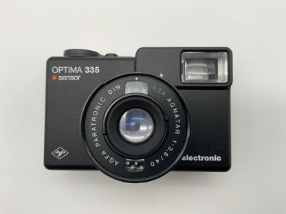 Agfa Optima 335 sensor Sucherkamera mit Agnatar 40mm 1:3.5 35mm Kompaktkamera