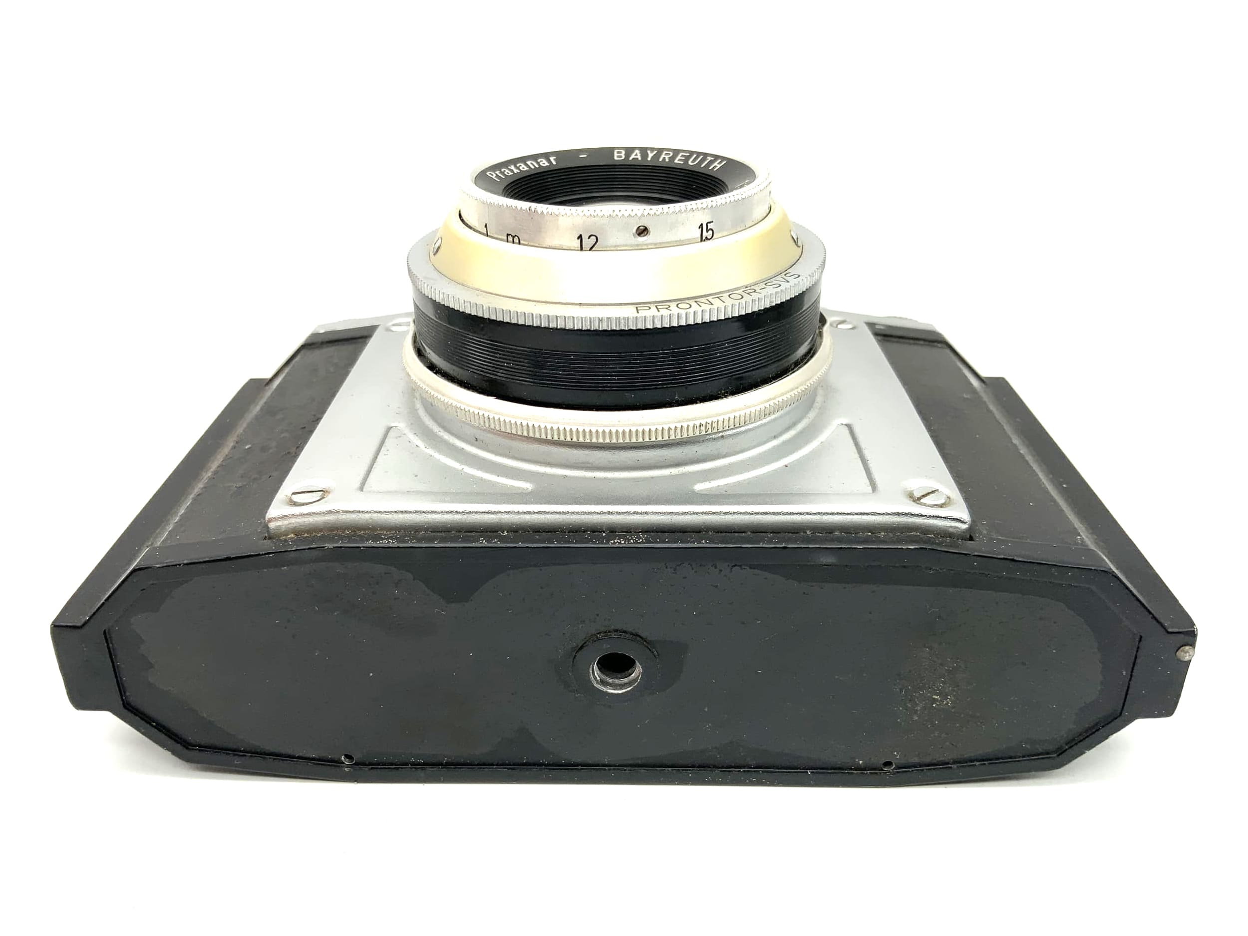 Braun Gloria rangefinder camera with Praxanar 1:2.9/75 red V Prontor-SVS analogue camera