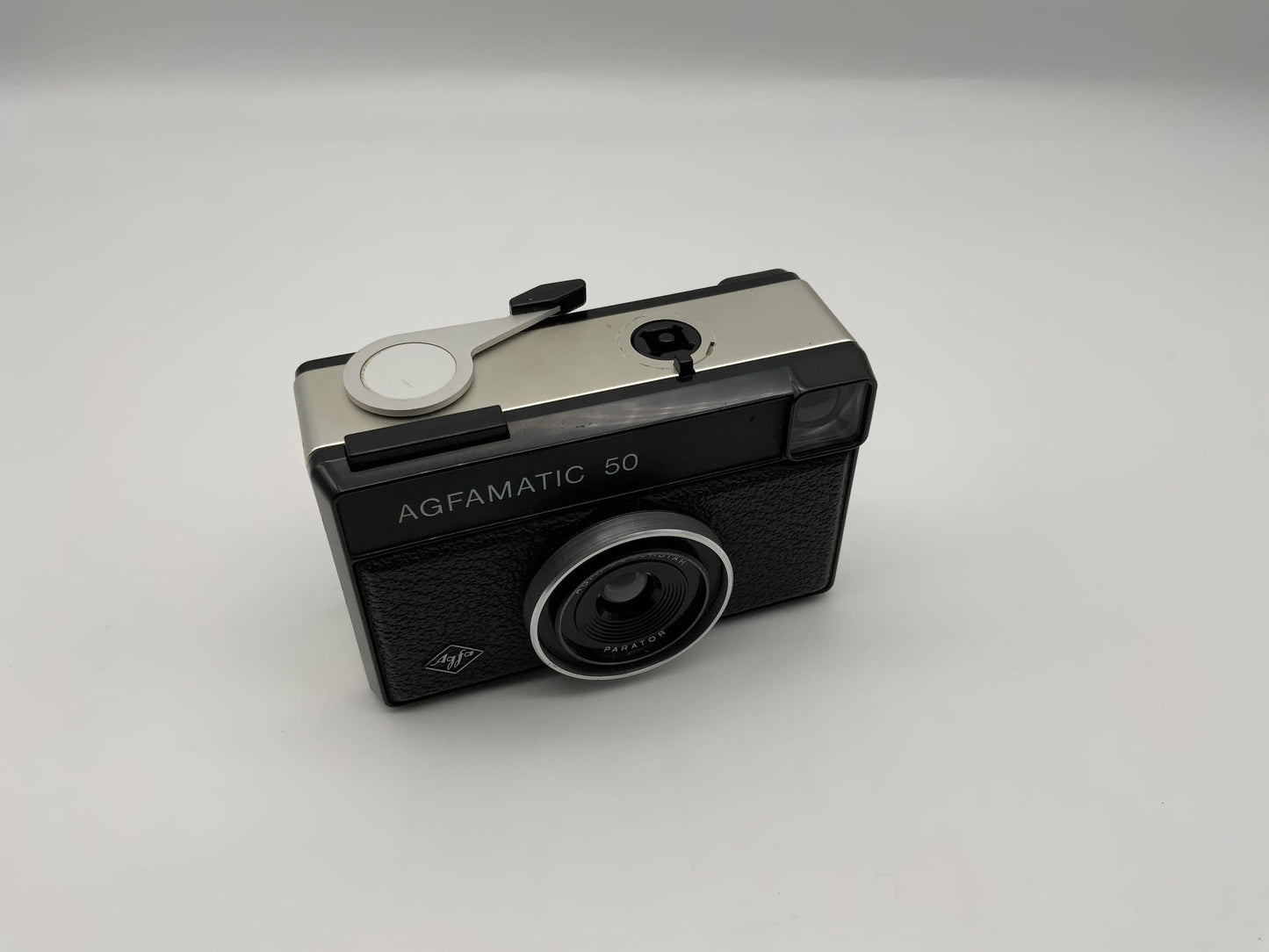 Agfa Agfamatic 50 Sucherkamera mit Colorstar Parator 35mm Kompaktkamera