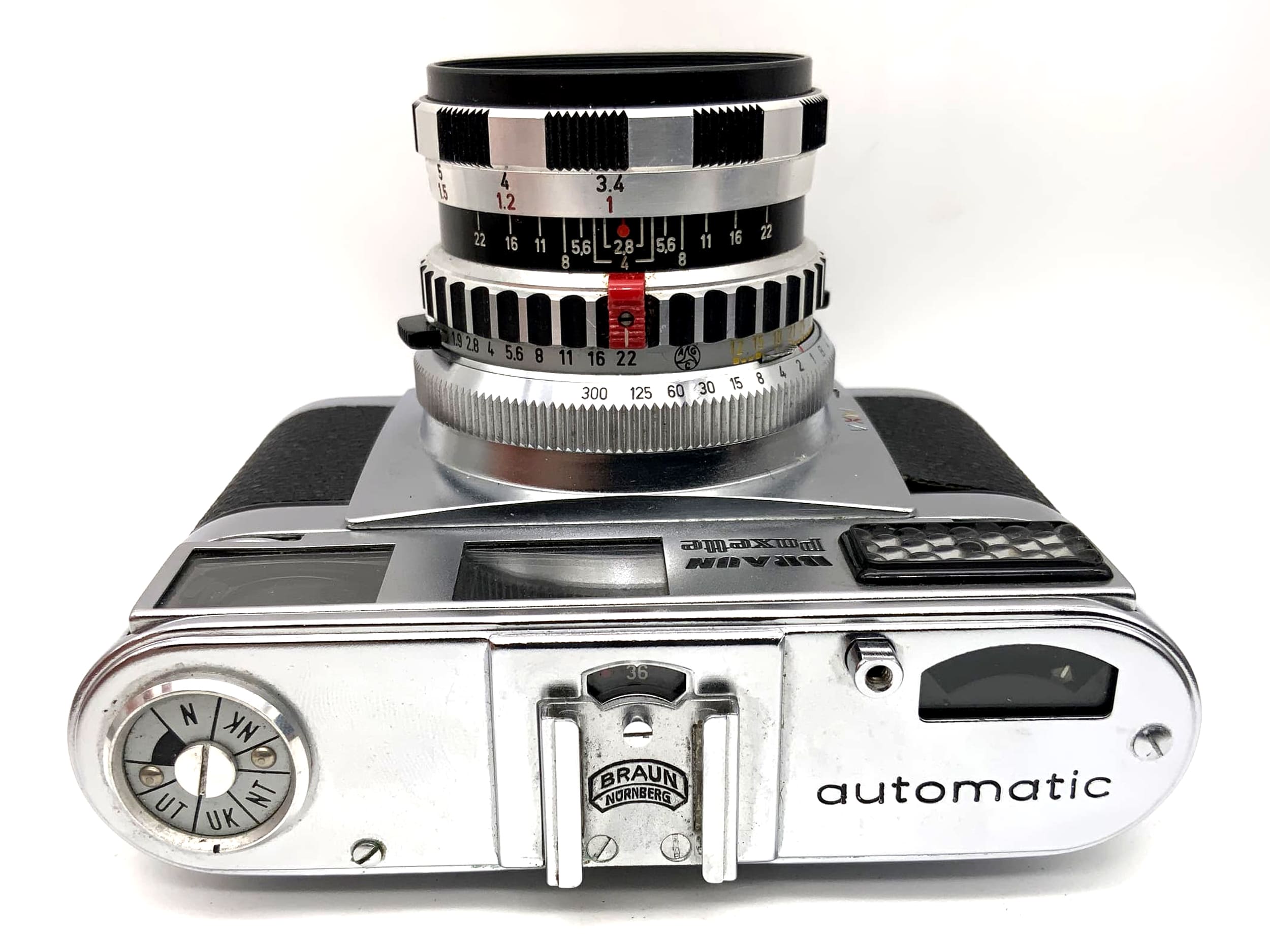 Braun Paxette automatic Super III viewfinder camera Ennit SLK 1:2.8/50 !Beli defective!