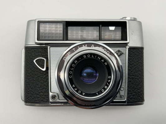 Agfa Optima 500 S Sucherkamera mit Color Solinar 45mm 1:2.8 35mm Kompaktkamera