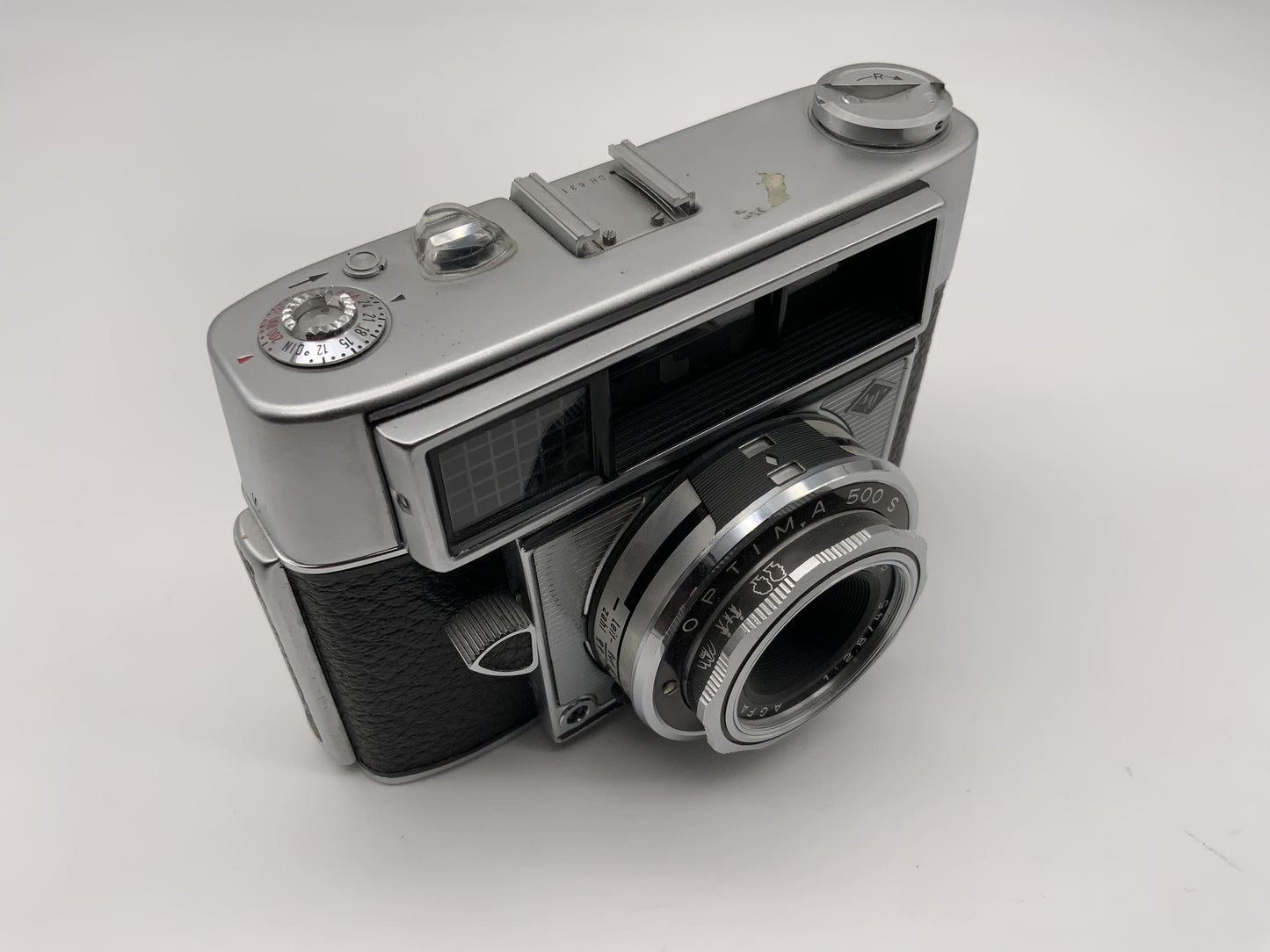 Agfa Optima 500 S Sucherkamera mit Color Solinar 45mm 1:2.8 35mm Kompaktkamera