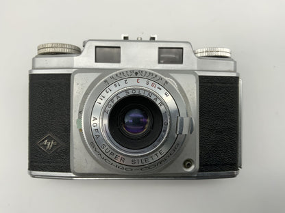 Agfa Synchro Compur Sucherkamera mit Solinar 45mm 1:3.5 35mm Kompaktkamera