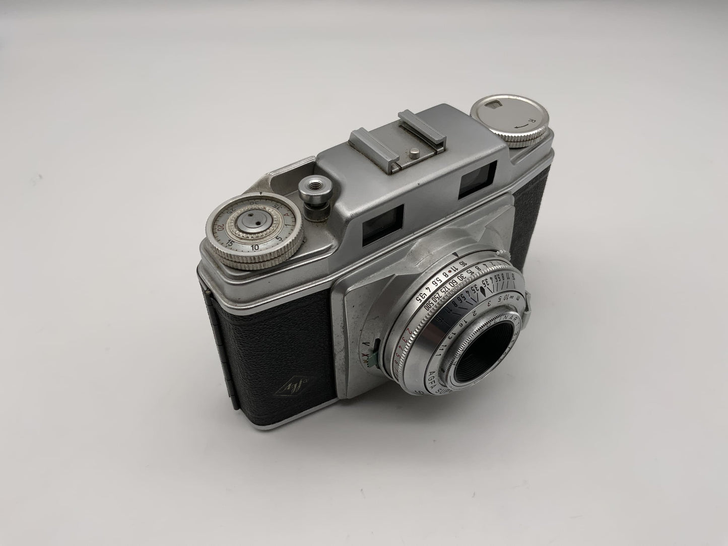 Agfa Synchro Compur Sucherkamera mit Solinar 45mm 1:3.5 35mm Kompaktkamera