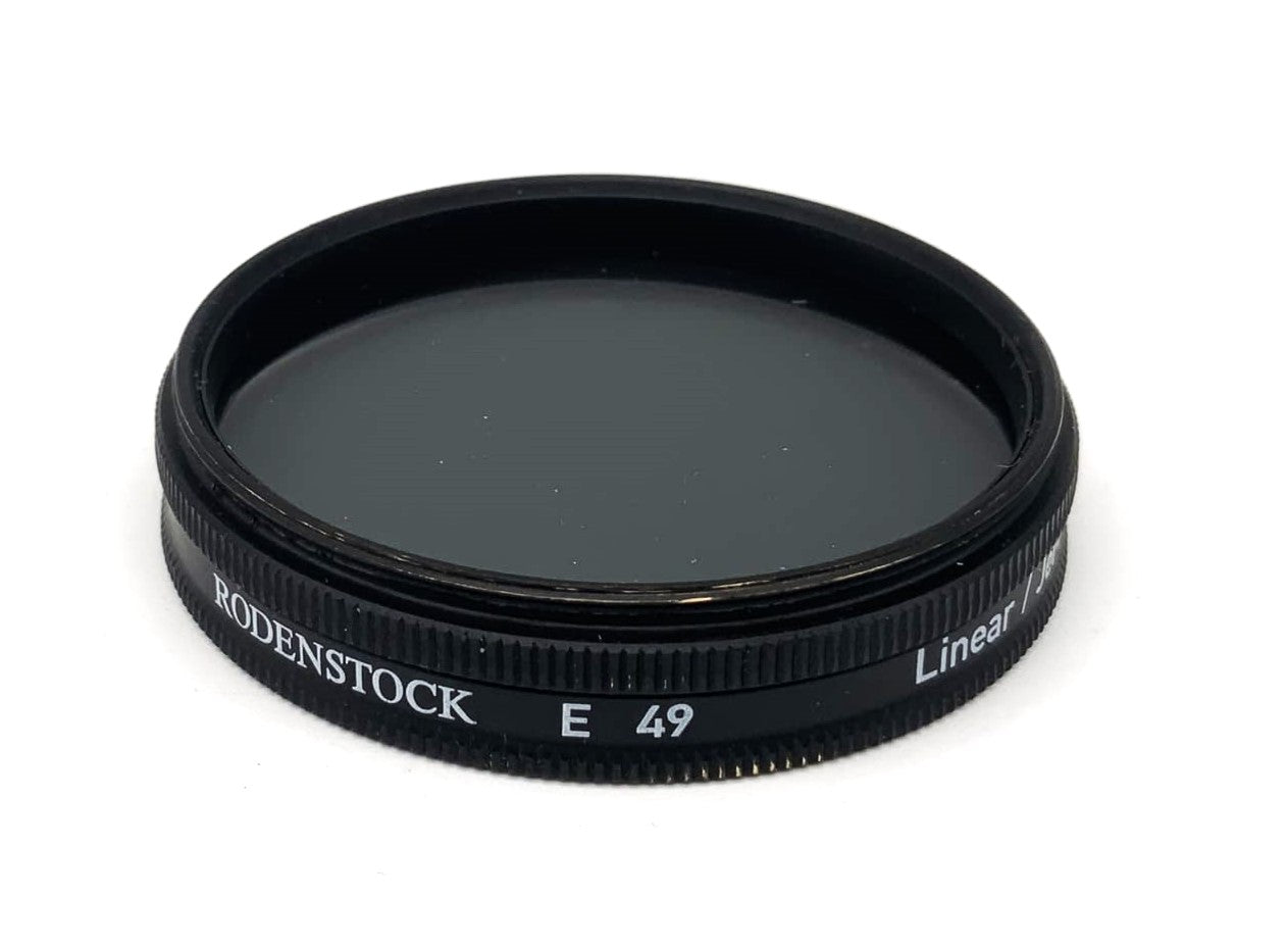 Filtre polarisant Rodenstock, filtre linéaire/Jet-Pol, filtre circulaire 49 mm, filetage M49