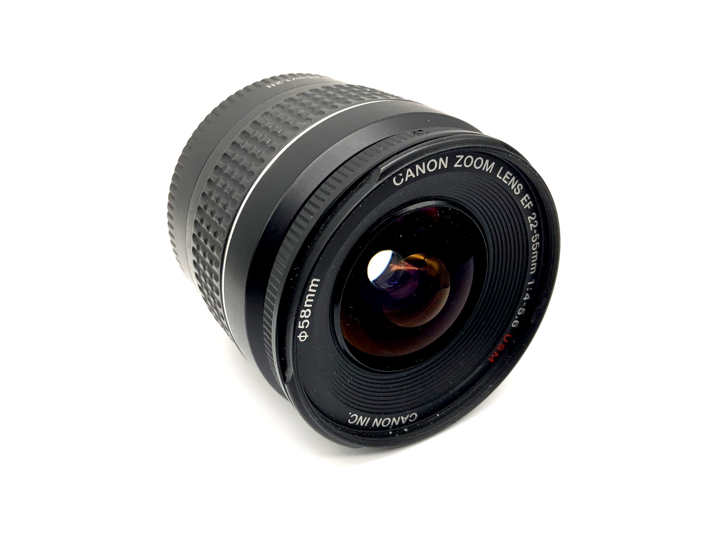 Canon 22-55mm 1:4-5.6 Objektiv Zoom Lens EF USM ultrasonic Lens (Canon EF)