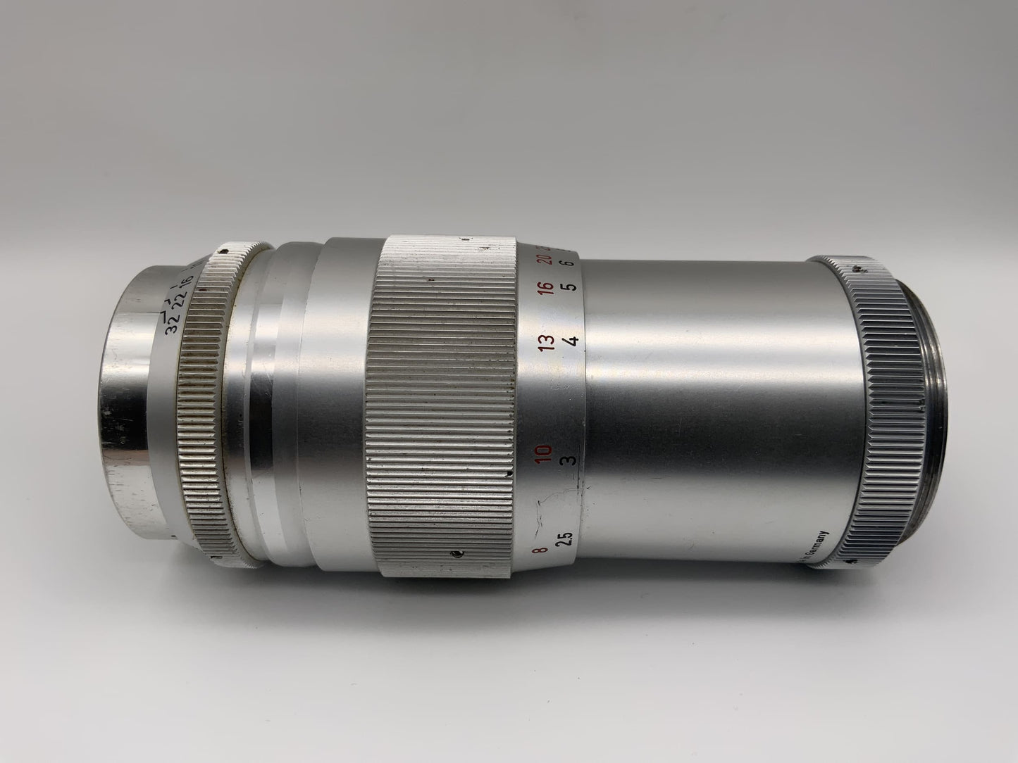 Steinheil München 135mm 1:4.5 Objektiv  Culminar passend für Leica !Pilz!  (M39)