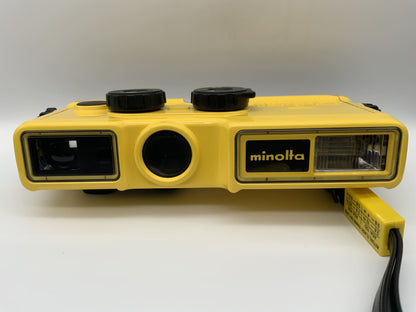 Minolta Weathermatic A  Miniaturkamera Unterwasserkamera