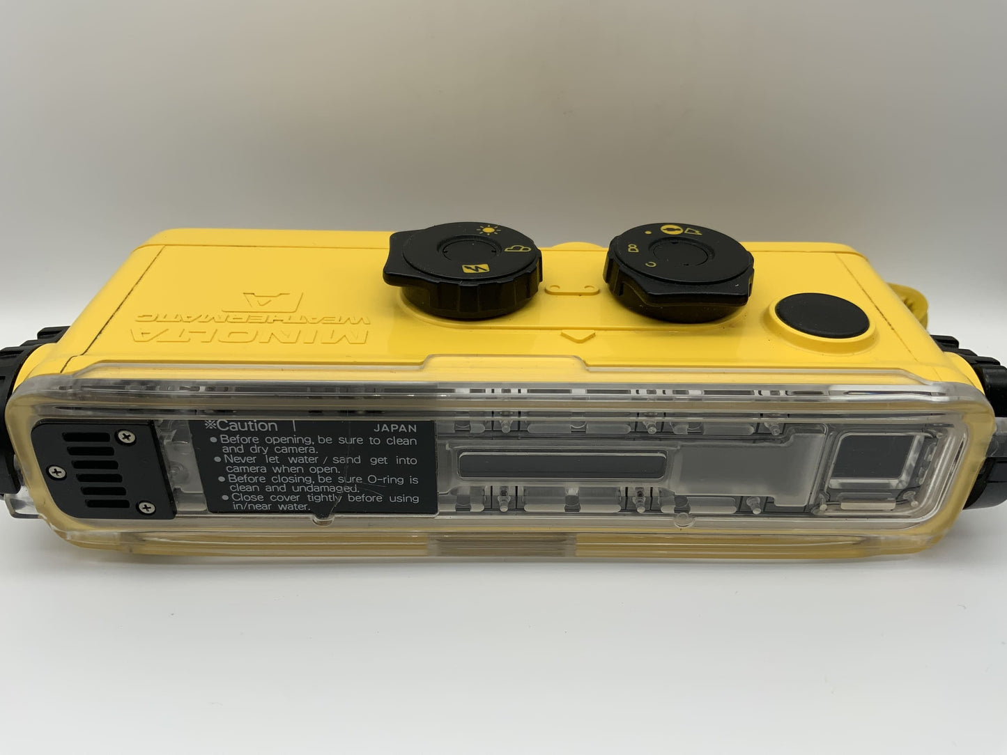 Minolta Weathermatic A  Miniaturkamera Unterwasserkamera