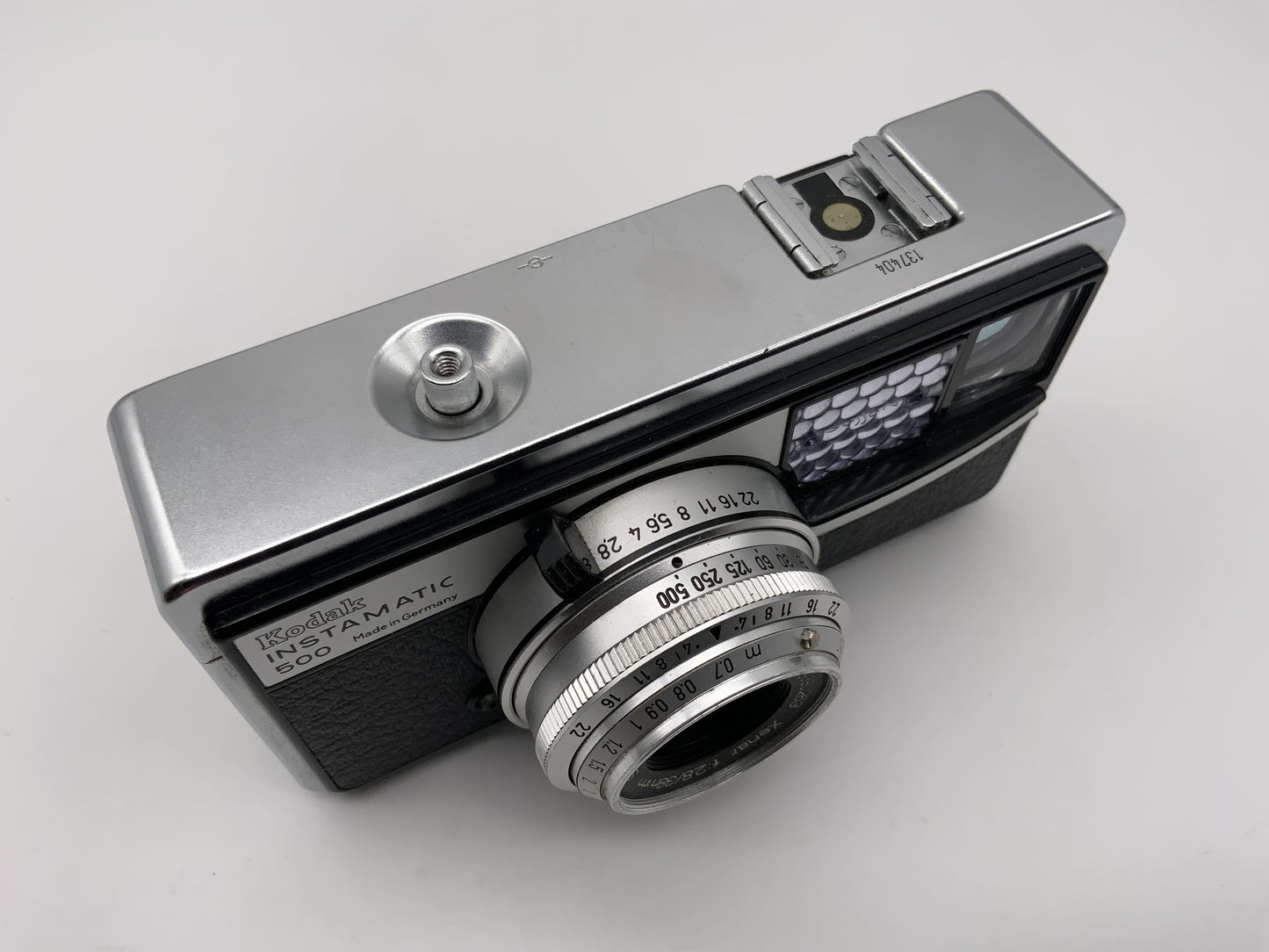 Kodak Instamatic 500 Sucherkamera mit Xenar 38mm 1:2.8 35mm Kompaktkamera