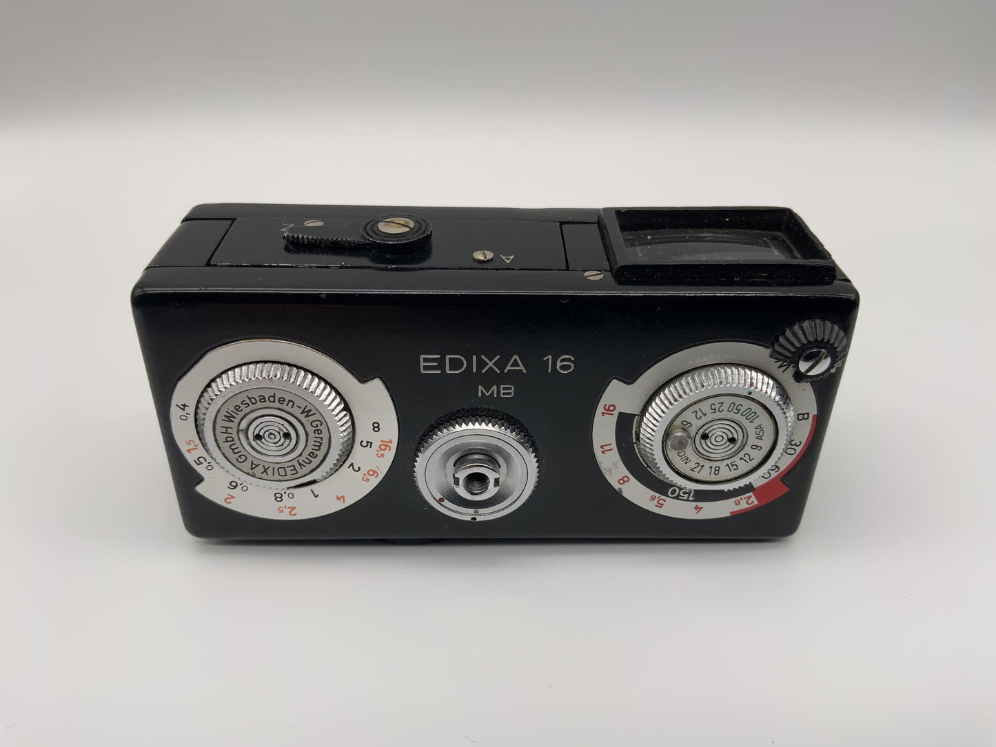 Edixa 16 MB mit Schneider Kreuznach Xenar 1:2.8/25 Miniaturkamera Spy Cam