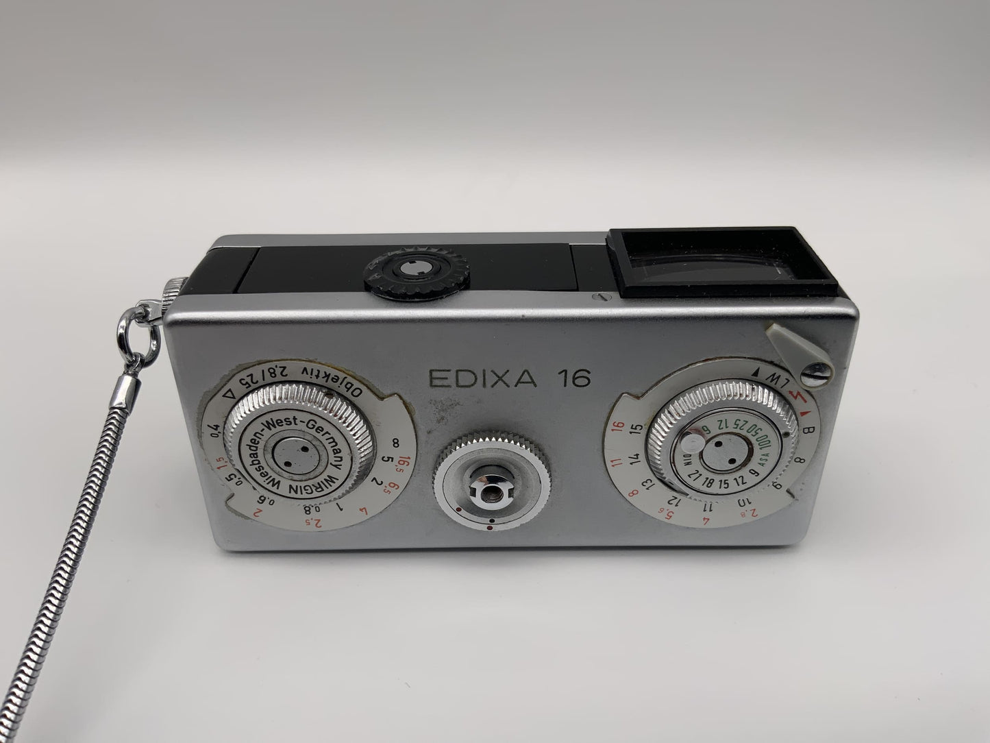 Edixa 16 mit Schneider Kreuznach Xenar 1:2.8/25 Miniaturkamera Spy Cam