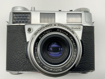 Kodak Retina II S Sucherkamera mit Xenar 45mm 1:2.8 35mm Synchro Compur