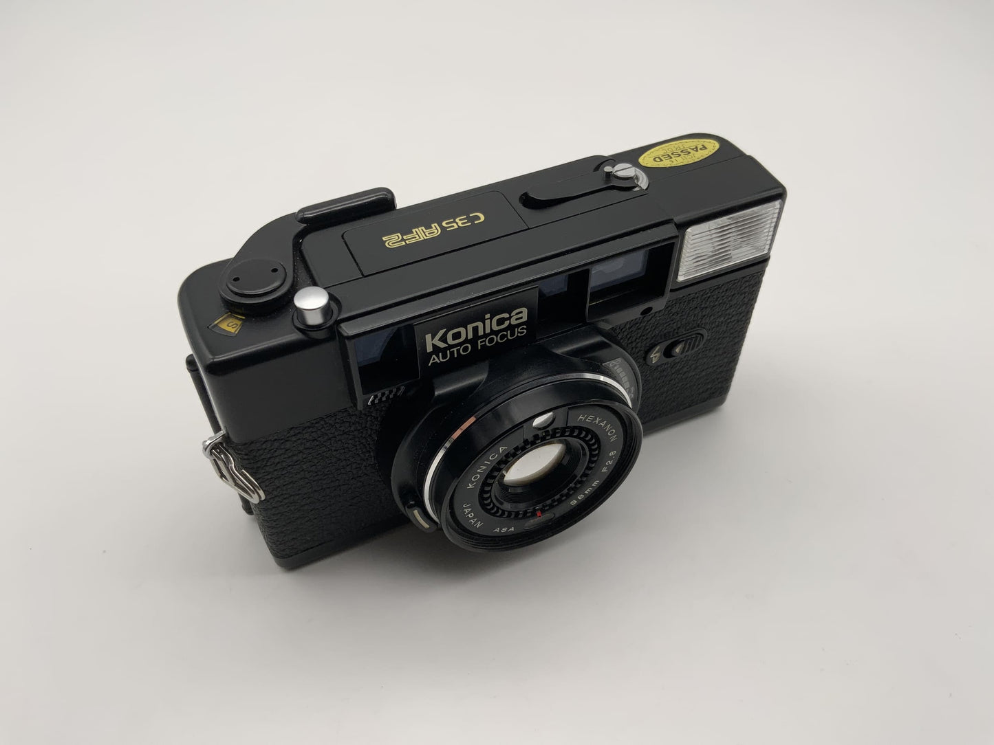 Konica C35 AF2 Sucherkamera mit Hexanon 38mm 1:2.8 35mm Kompaktkamera