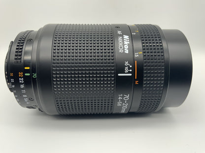 Nikon 70-210mm 1:4-5.6 Objektiv  AF Nikkor Kamera Camera Lens (Nikon AF)