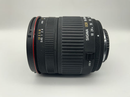 Sigma 18-200mm 1:3.5-6.3 D Objektiv  Sigma Zoom DC  Lens (Nikon AF)