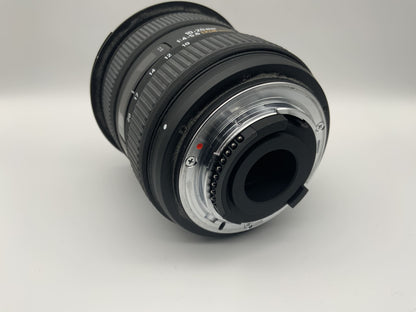 Sigma 10-20mm 1:4-5.6 Objektiv  DC HSM EX Kamera Camera Lens (Nikon AF-S)