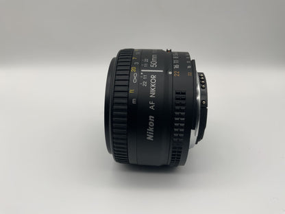 Nikon 50mm 1:1.8 D Objektiv  AF Nikkor Kamera Camera Lens (Nikon AF)