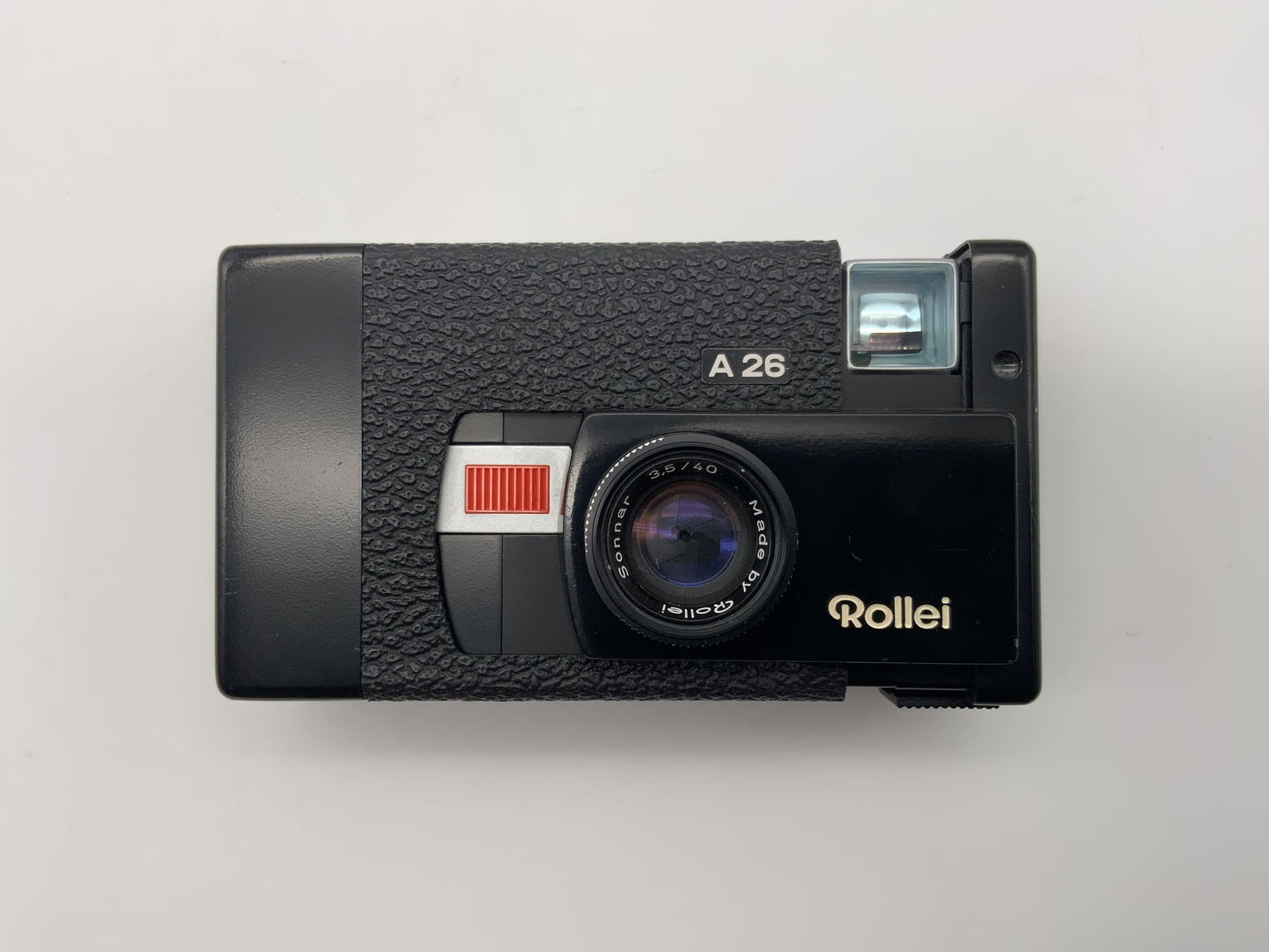 Rollei A26 Sucherkamera mit Sonnar 40mm 1:3.5 126er Film Kompaktkamera