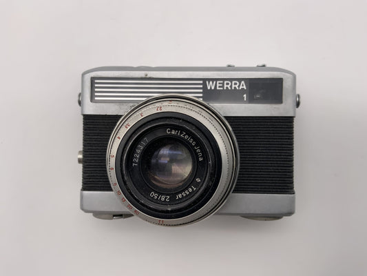 Carl Zeiss Werra 1 Sucherkamera mit Tessar 50mm 1:2.8 35mm Kompaktkamera