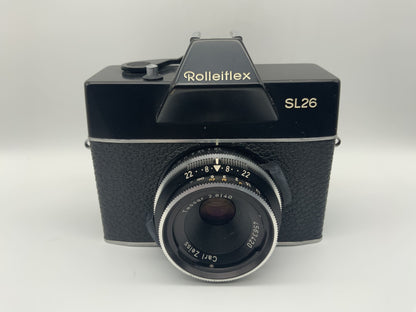 Rolleiflex SL26 35mm Spiegelreflexkamera SLR analog  (Carl Zeiss Tessar 2,8/40)