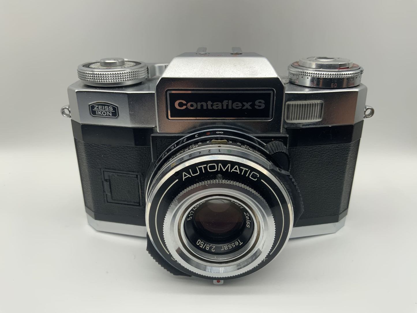 Zeiss Ikon Contafex S Synchro-Compur-X 35mmAutomatic (Carl Zeiss Tessar 2,8/50)