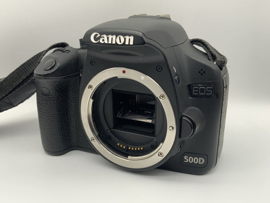 Canon EOS 500D Spiegelreflexkamera DSLR digital Body Gehäuse (Canon EF)