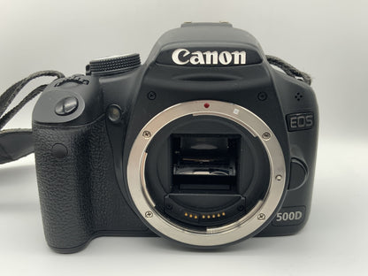 Canon EOS 500D Spiegelreflexkamera DSLR digital Body Gehäuse (Canon EF)