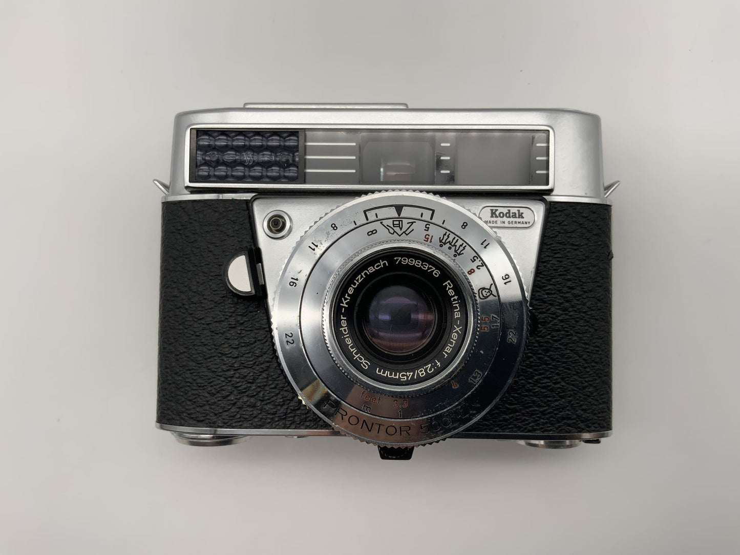 Kodak Retina IF Sucherkamera mit Retina Xenar 45mm 1:2.8 35mm Prontor 500 LK