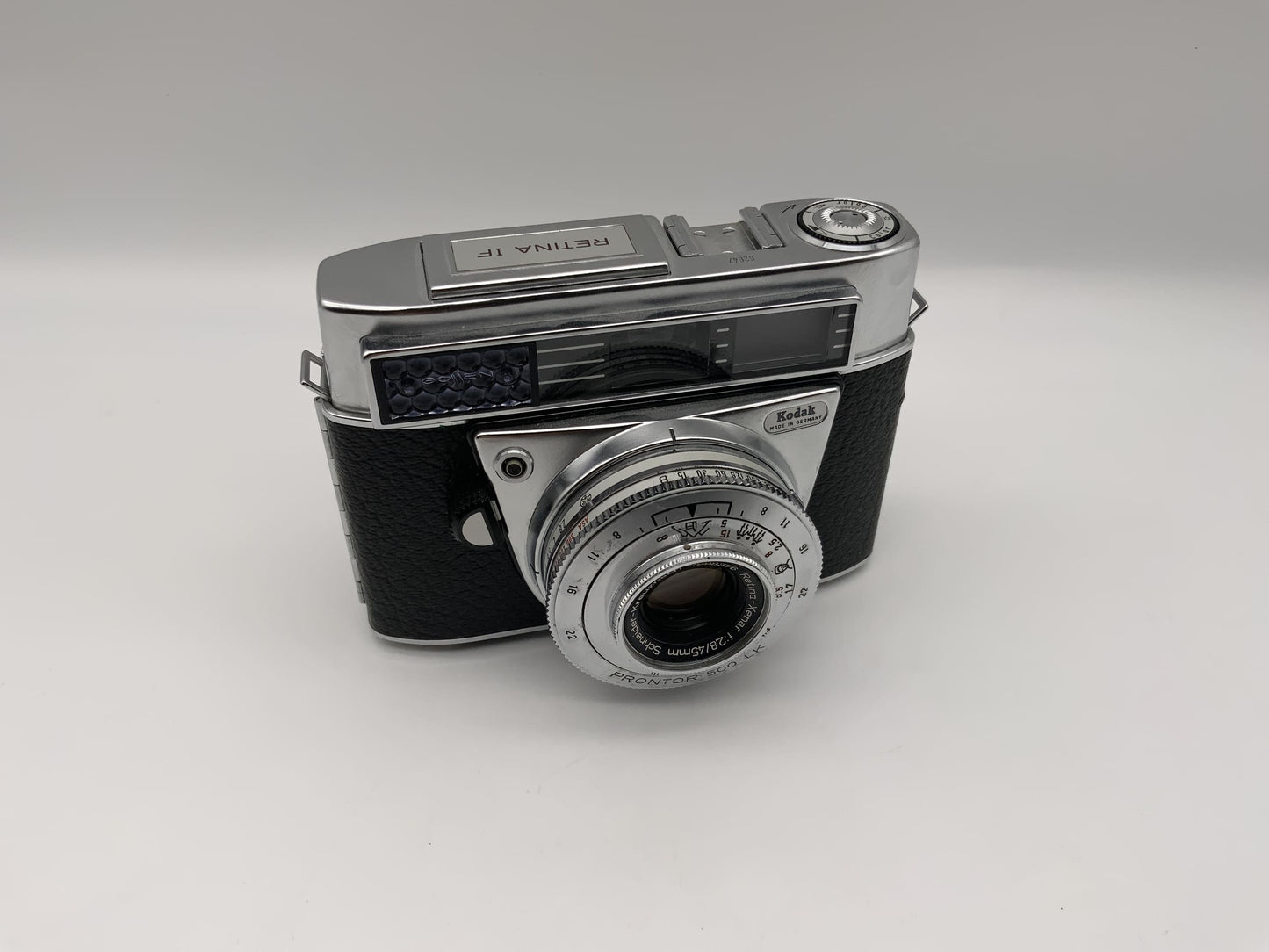 Kodak Retina IF Sucherkamera mit Retina Xenar 45mm 1:2.8 35mm Prontor 500 LK