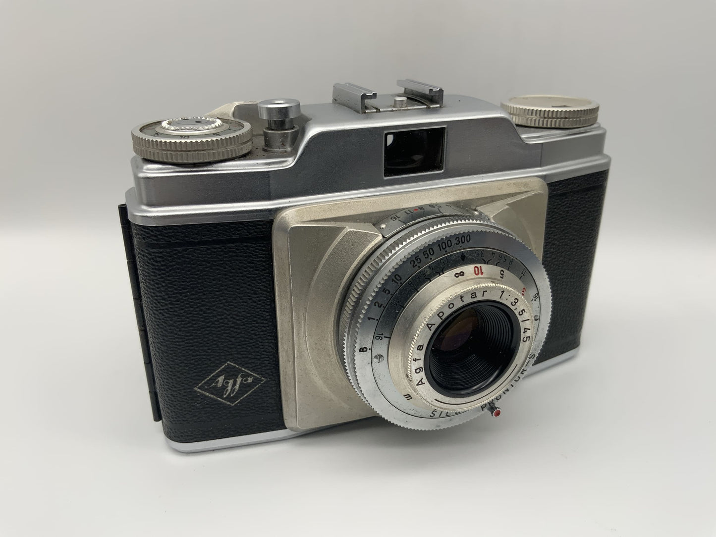 Agfa Silette Prontor-S Sucherkamera mit Apotar 1:3.5/45