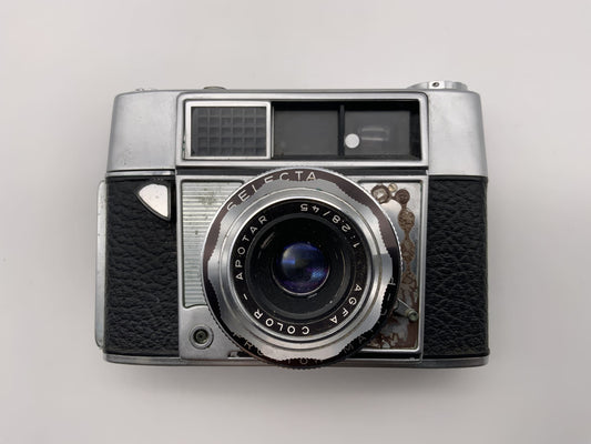 Agfa Selecta Sucherkamera mit Apotar 45mm 1:2.8 35mm Kompaktkamera