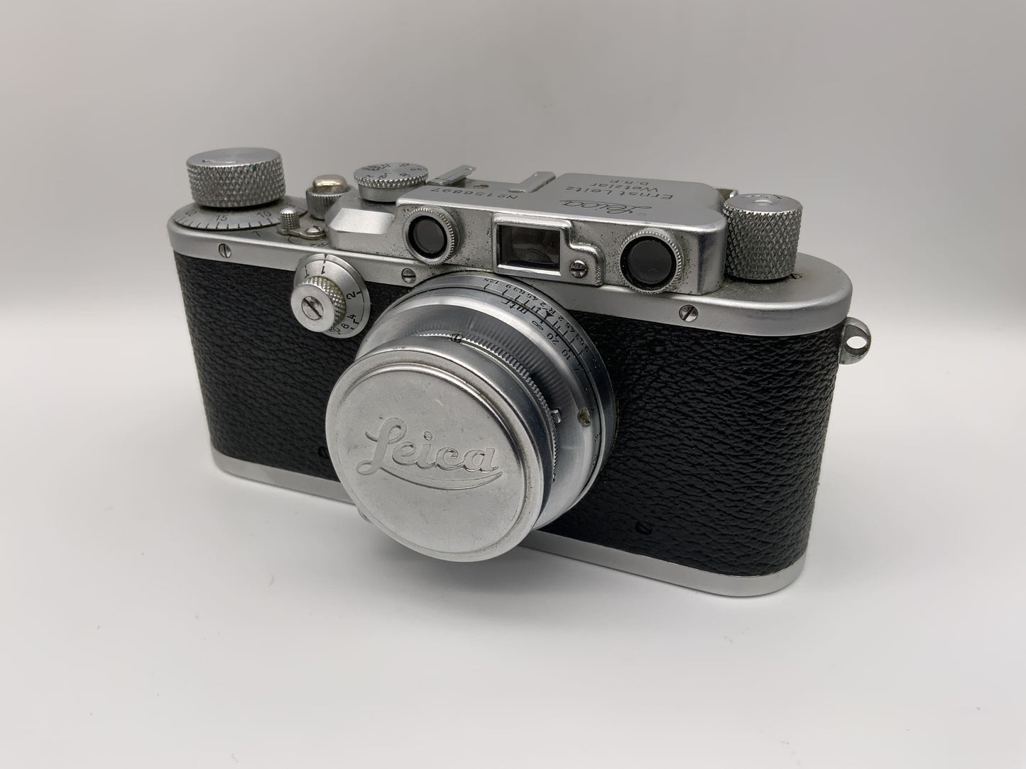 Leitz Leica III 1935 Sucherkamera mit Summar 5cm 1:2 50mm Leica 3 No. 156897