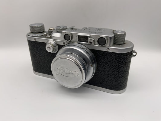 Leitz Leica III 1935 Sucherkamera mit Summar 5cm 1:2 50mm Leica 3 No. 156897