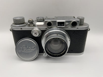 Leitz Leica III 1935 Sucherkamera mit Summar 5cm 1:2 50mm Leica 3 No. 156897