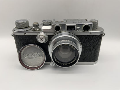 Leitz Leica III 1935 Sucherkamera mit Summar 5cm 1:2 50mm Leica 3 No. 156897