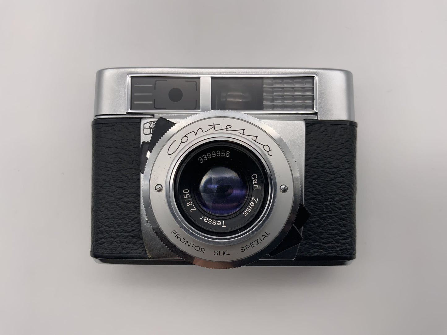 Zeiss Ikon Contessa Sucherkamera mit Tessar 50mm 1:2.8 35mm Kompaktkamera