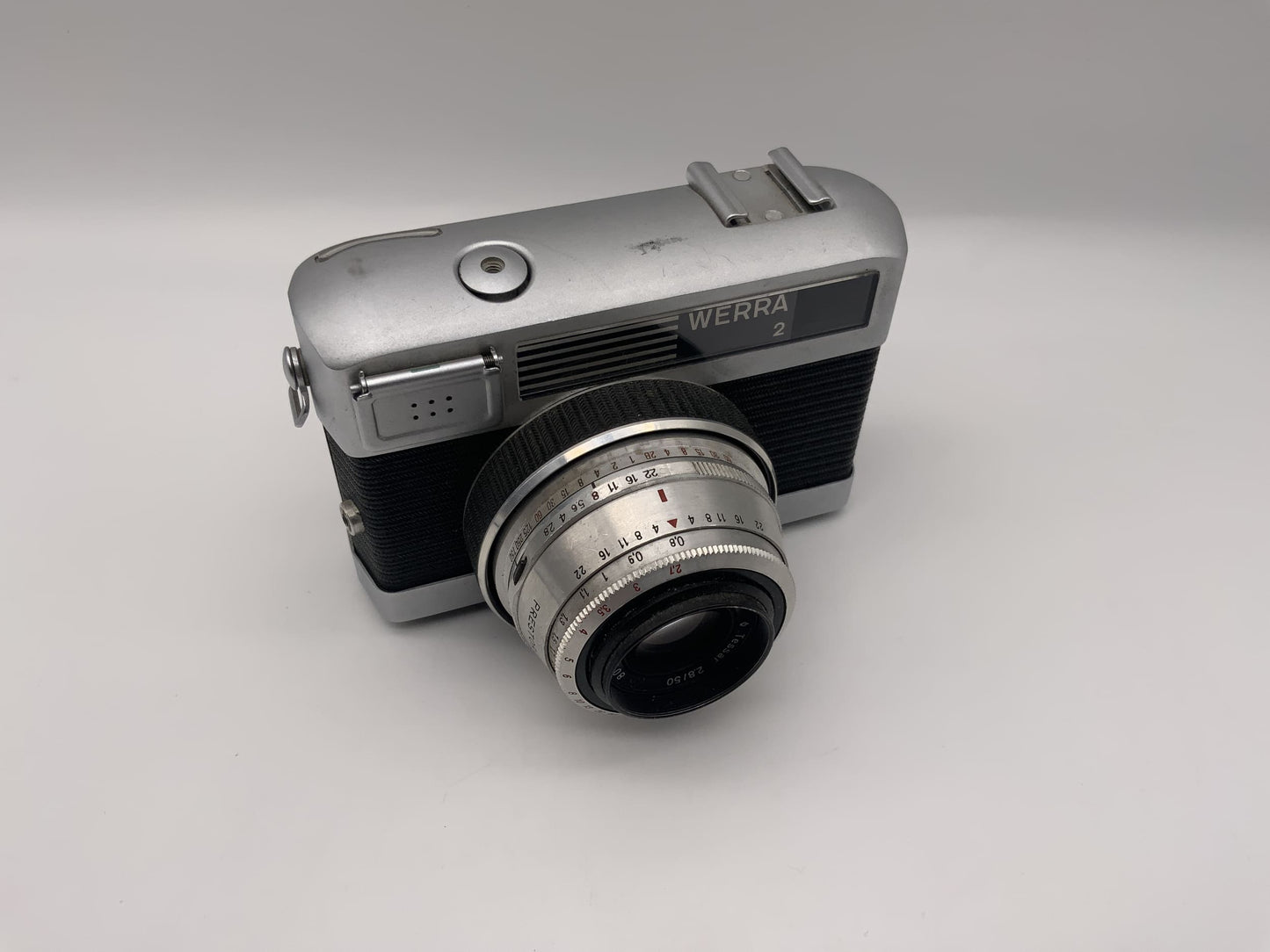 Carl Zeiss Werra 2 Sucherkamera mit Tessar 50mm 1:2.8 35mm Kompaktkamera