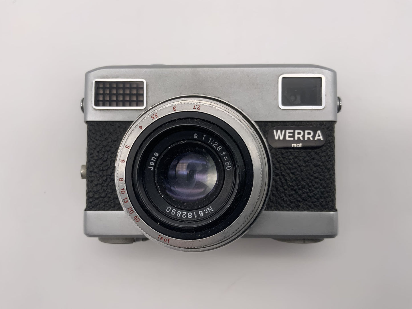 Carl Zeiss Werra mat Sucherkamera mit Tessar 50mm 1:2.8 35mm Kompaktkamera