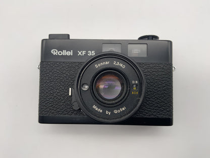 Rollei XF 35 Sucherkamera mit Sonnar 40mm 1:2.3 35mm Kompaktkamera Defekt