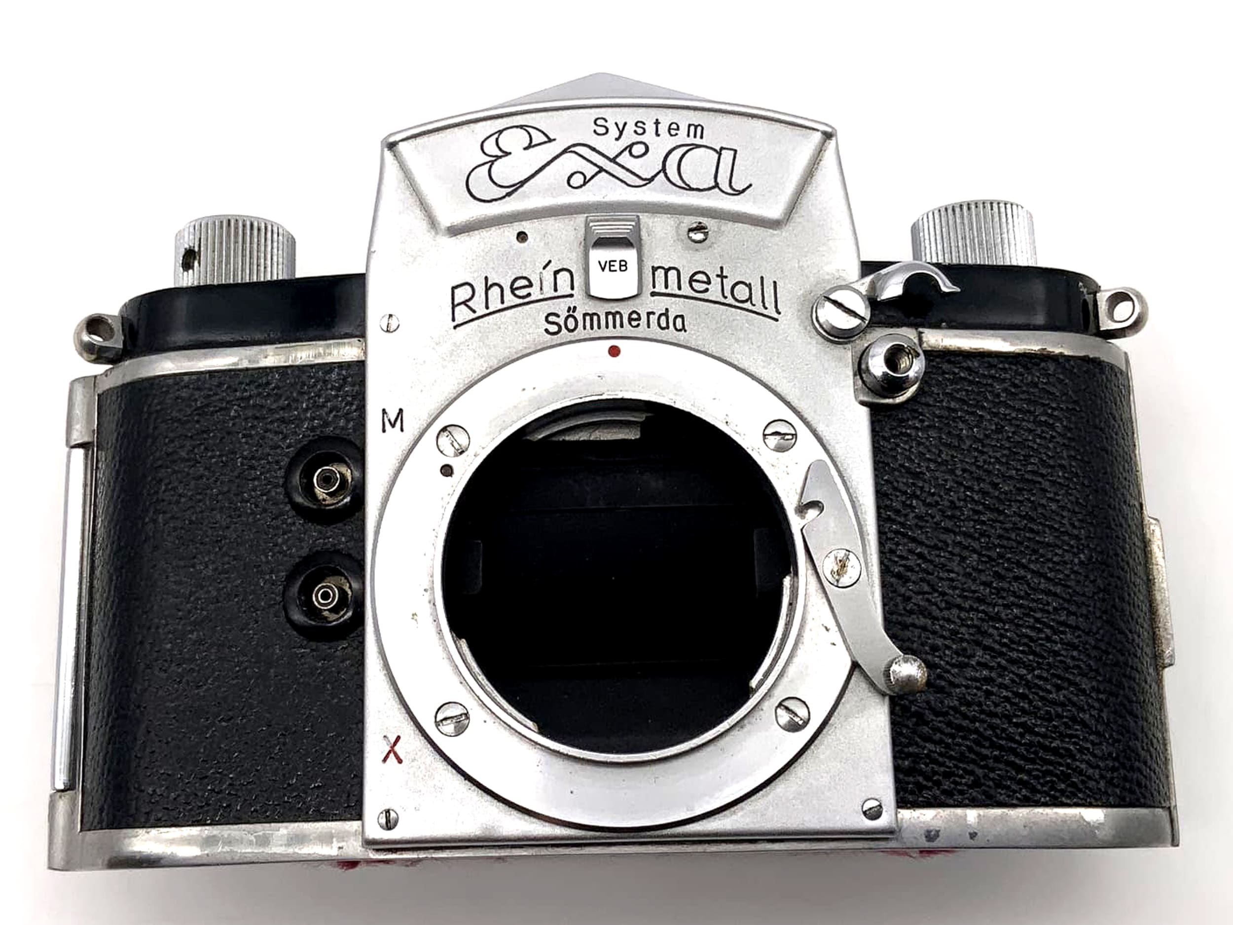 Appareil photo reflex Rheinmetall System Exa avec viseur Sömmerda Ihagee 35mm